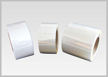 45mic Crystal Clear Label Grade PVC Shrink Film Rolls For Printing Sleeve