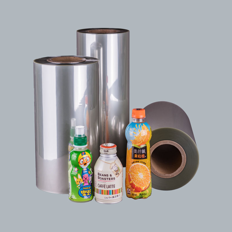 Peso bruto único 1000 kg PETG Etiqueta encogida Película para embalaje Puede imprimirse con flexo o grabado con impresión clara