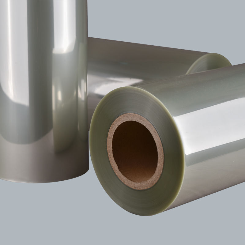 Película de etiqueta de manga PETG de longitud personalizada con alta transparencia y tamaño de núcleo de 3